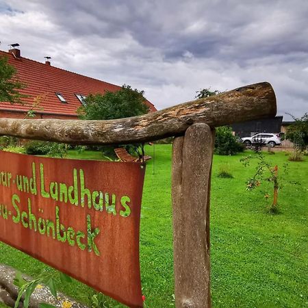 Seminar Und Landhaus Schoenbeck Schonbeck  Extérieur photo